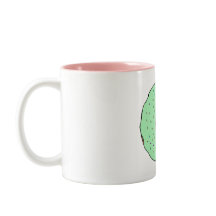 Green Doughnut Mug