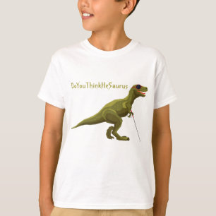 Green DoYouThinkHeSaurus Dinosaur T-Shirt