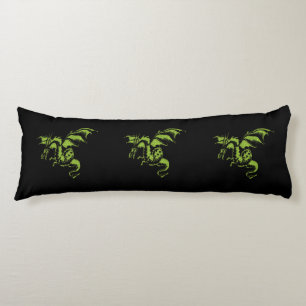 Green Dragon Body Cushion