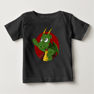 Green dragon cartoon baby T-Shirt
