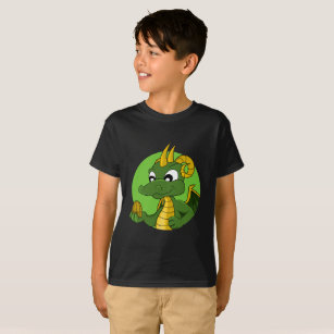 Green dragon cartoon T-Shirt