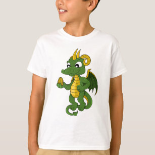 Green dragon  cartoon  T-Shirt