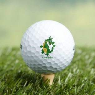 Green Dragon Design Golf Balls