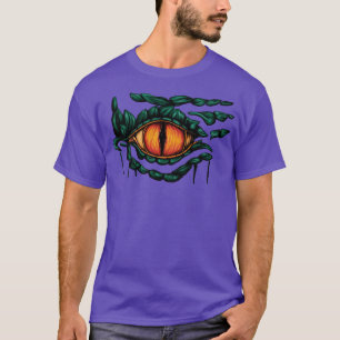 Green dragon eye fantasy creature T-Shirt