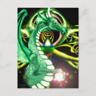 Green Dragon ~*Lore*~ Postcard