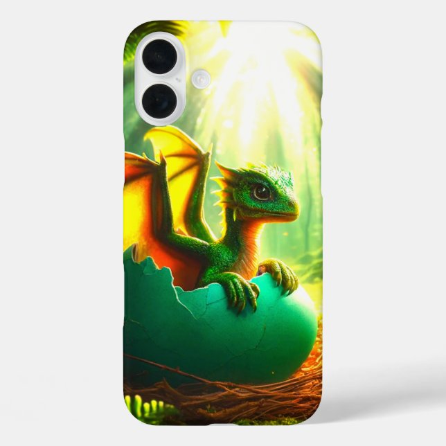 Green Dragon Phone Case (Back)
