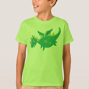 Green Dragon tshirt for kids