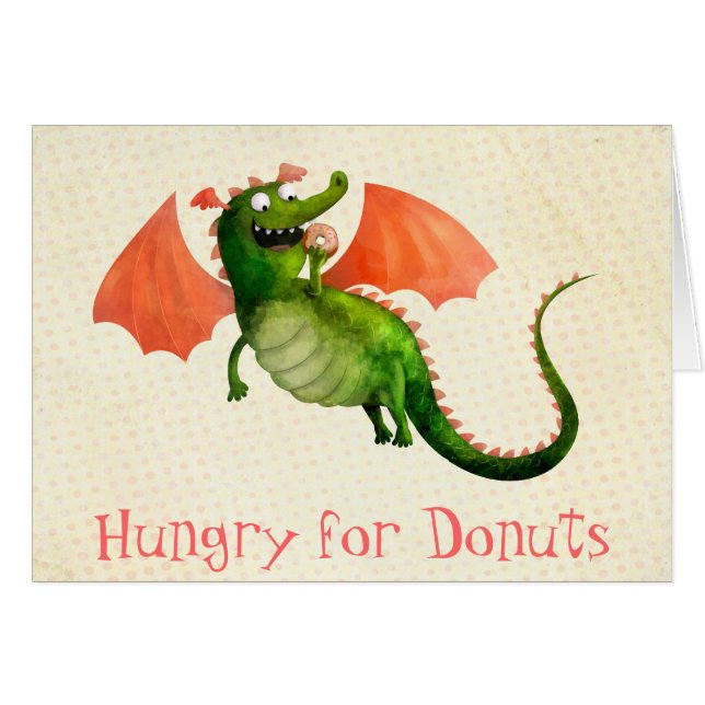 Green Dragon with Doughnut (Front Horizontal)