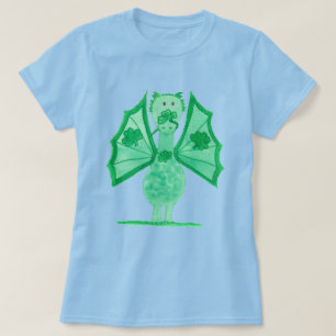 Green Dragon With Shamrocks T-Shirt