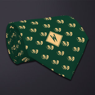 Green Drama Teacher Actor Tie