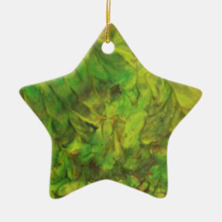 green dream ceramic tree decoration