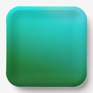Green Dream Paper Plate