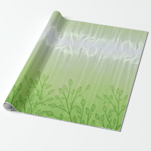 Green dream water gift Wrapping Paper