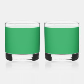 GREEN DRINKING GLASS