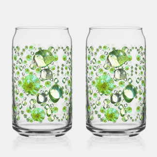 Green Droplets Can Glass