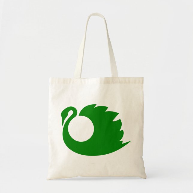 Green Duck Tote Bag (Front)