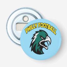 Green Eagle Mascot Philly Football Fan Apparel