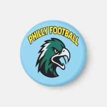 Green Eagle Mascot Philly Football Fan Apparel