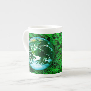 Green Earth - ecological awareness Bone China Mug