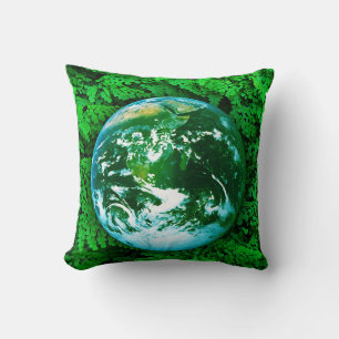 Green Earth - ecological awareness Cushion