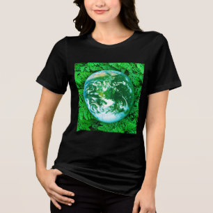 Green Earth - ecological awareness Tri-Blend Shirt