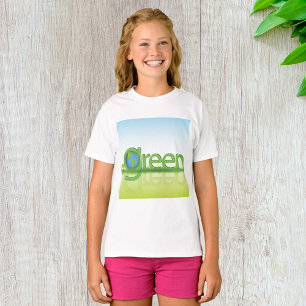 Green Earth Globe Eco Friendly Nature T-Shirt