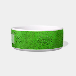 Green Earthen Fancy Pottery Bowl