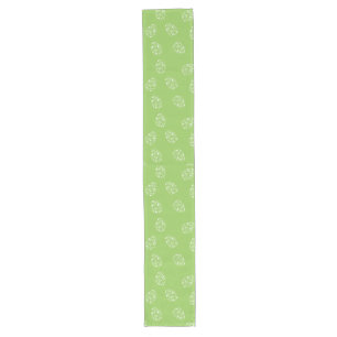 Green Easter pattern Long Table Runner