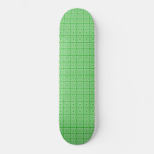 Green Echo Squares Skateboard
