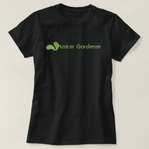 Green Eco Master Gardener Logo T-shirt