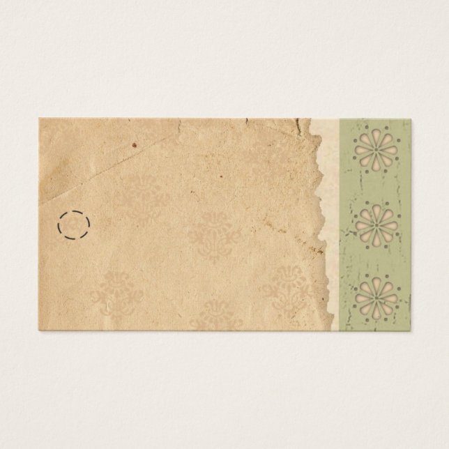Green Edge Hang Tag (Front)