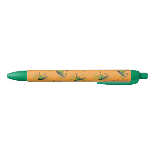Green Eggs and Ham Pattern Black Ink Pen