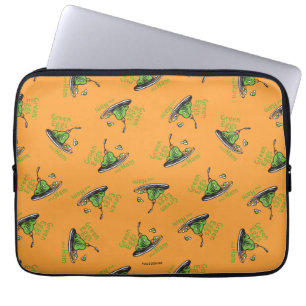 Green Eggs and Ham Pattern Laptop Sleeve