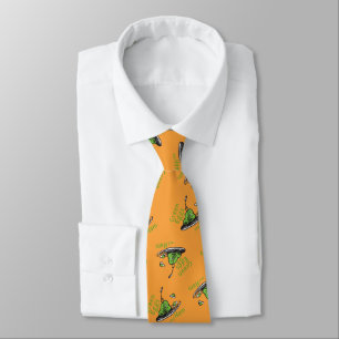Green Eggs and Ham Pattern Tie