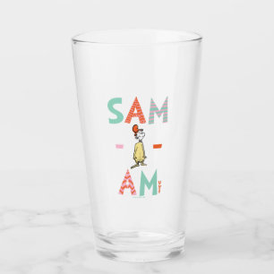 Green Eggs and Ham Sam-I-Am Glass