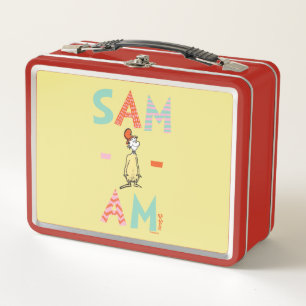 Green Eggs and Ham Sam-I-Am Metal Lunch Box