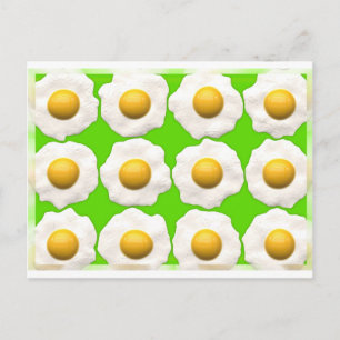 green eggs postcard