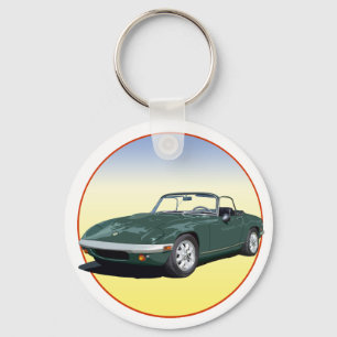 Green Elan S4 Key Ring
