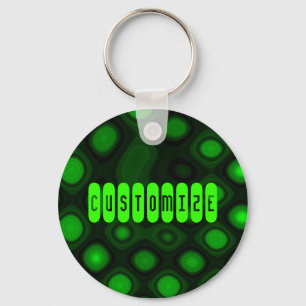 Green Electricity I - Template Key Ring