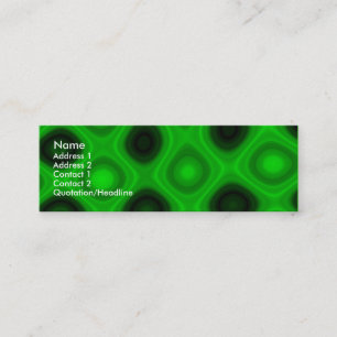 Green Electricity II Mini Business Card