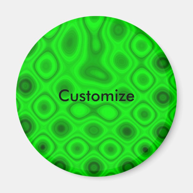 Green Electricity II - Template Magnet (Front)