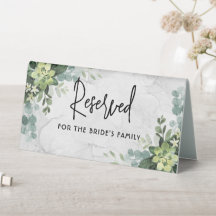 Green Elegant Wedding Watercolor Floral Minimal