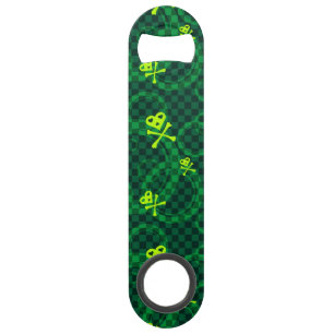 Green Emo Pattern With Circles