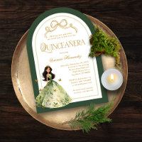 Green Enchanted Forest 15th Quinceanera Birthday