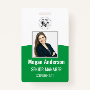 Green Energy Personalised Employee Photo ID Badge