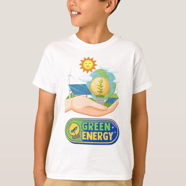 Green Energy T-Shirt (Front)