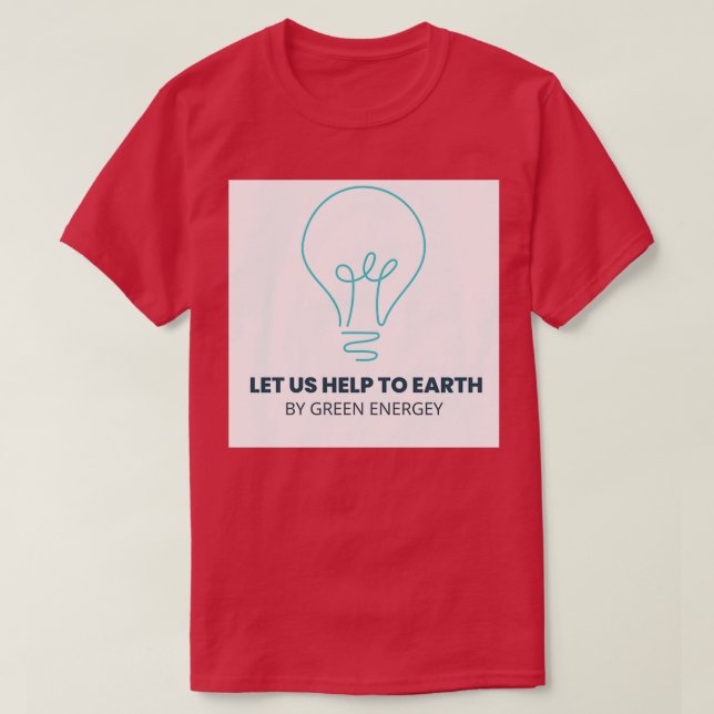 Green Energy T-Shirt (Design Front)
