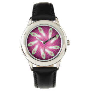 Green Escaping Purple Watch
