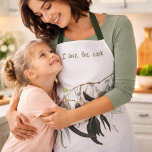Green Eucalyptus Watercolor I Love the Cook Apron<br><div class="desc">Green Eucalyptus Watercolor I Love the Cook Apron. This watercolour gum leaf painting in soft shades of Australian greens is a sensitive artistic statement on the beauty of the simple things in nature. You will love seeing your favourite cook wearing this eucalyptus leaf apron with the "I love the cook"...</div>