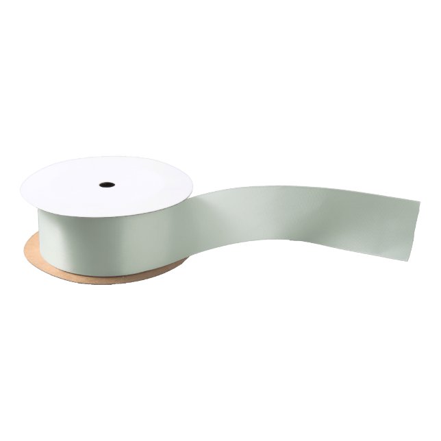Green Eucalyptus Wedding  Satin Ribbon (Spool)